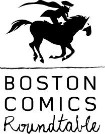Boston 

Comics Roundtable logo