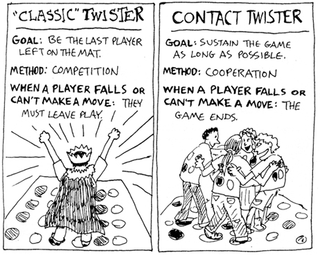 Panel from Colin Tedford�s ��Spin the Spinner� from the Trees and Hills anthology *Play*