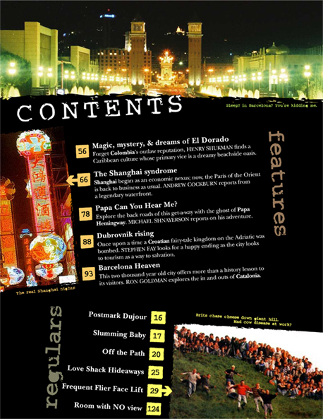 click to see Hot Air table of contents click to see Hot Air table of contents