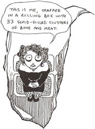 Sample panel from Invitation to Madness